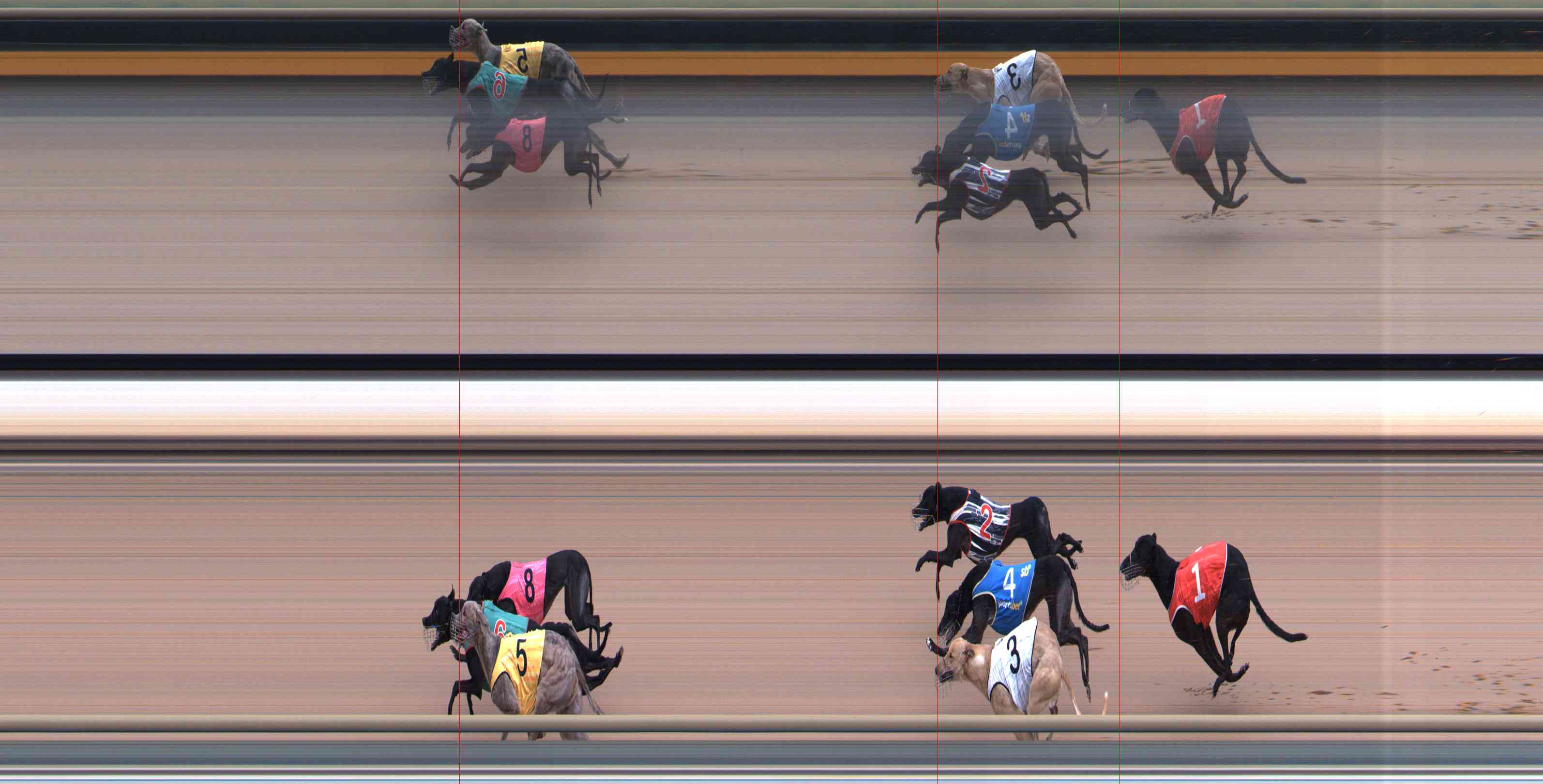 Race result finish photo